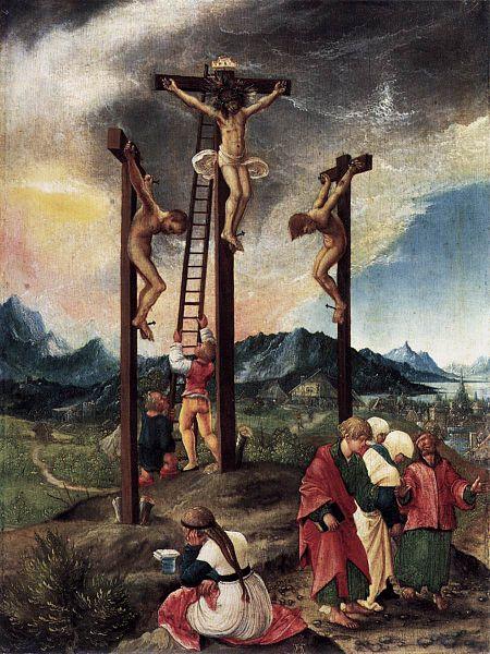 Albrecht Altdorfer Crucifixion oil painting picture